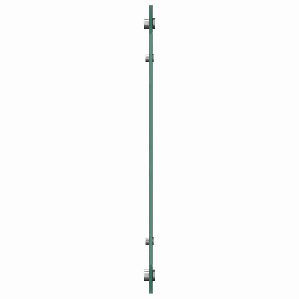 Set di 2 paraschizzi moderni per cucina resistenti al calore 70 x 50 cm in vetro temperato grigio scuro 02_0056239