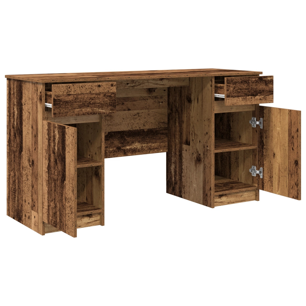 Scrivania in legno vecchio 140x49x76 cm in legno ingegnerizzato