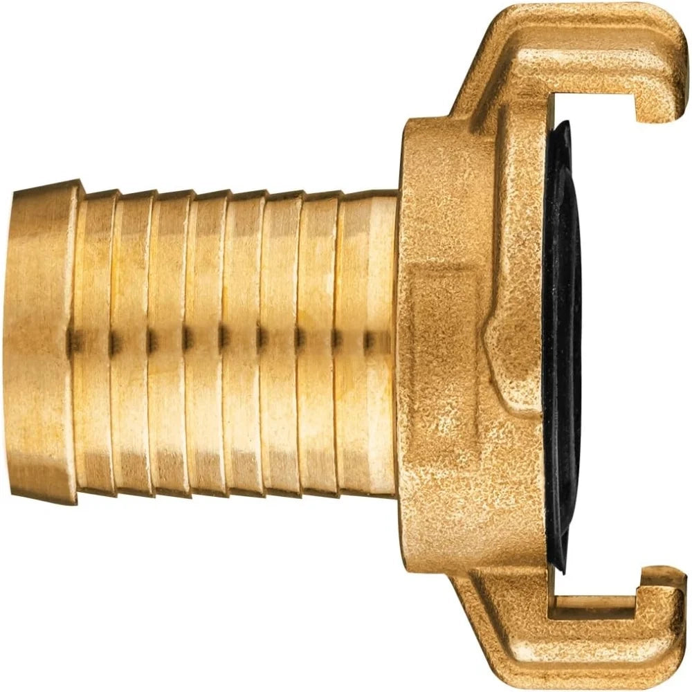 Topex 15-622 attacco rapido in o ottone per tubo, 3/4