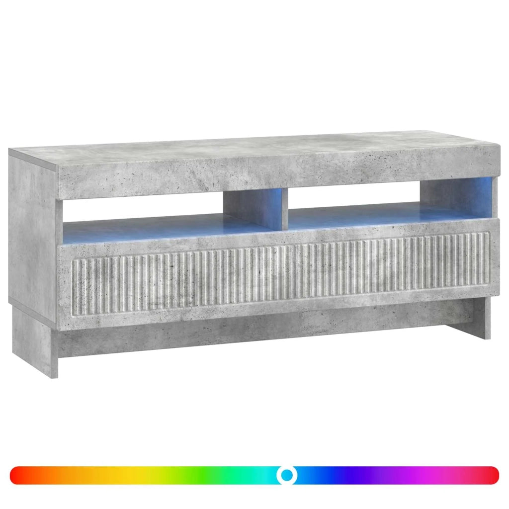 Mobile TV LED Grigio Cemento Legno ingegnerizzato 896108