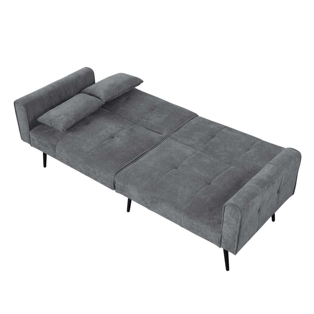Divano letto convertibile - Zephmum - Schienale regolabile per soggiorno, camera da letto, ufficio