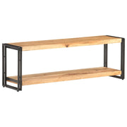 Mobile TV multimediale scaffale TV credenza mobile TV sala da pranzo soggiorno camera da letto 120 x 30 x 40 cm legno massello di acacia marrone 02_0025811