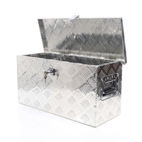 Cassetta porta attrezzi camion in alluminio 60 x 25 x 30 cm Baule sottoscocca