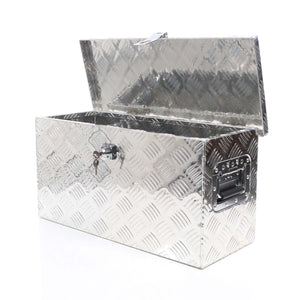 Cassetta porta attrezzi camion in alluminio 60 x 25 x 30 cm Baule sottoscocca