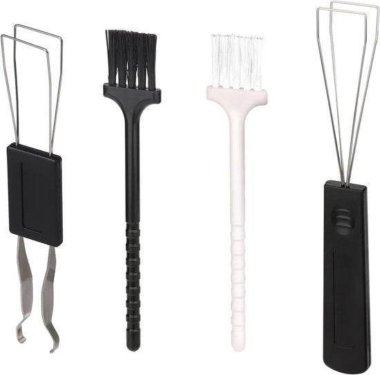 Kit di pulizia tastiera 5 pezzi - Rimuovitore di tasti - Set di spazzole - Design ergonomico - Materiale robusto - Per una pulizia semplice - Kit di pulizia tastiera