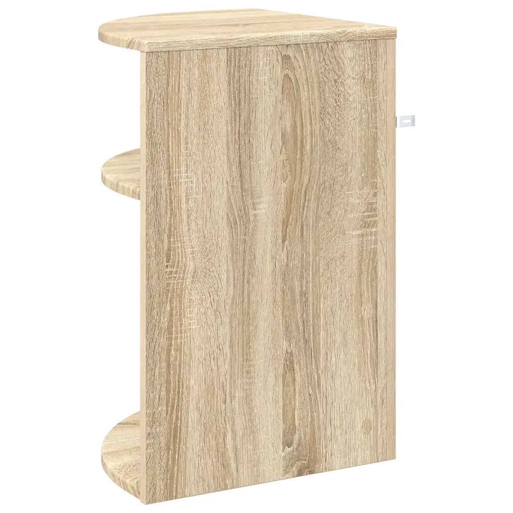 Tavolino Rovere Sonoma 39,7 x 39,7 x 60 cm Legno ingegnerizzato 891132