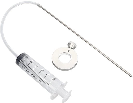 Livello Olio Universale con Vara - Misurazione Precisa - Disegno Facile da Utilizzare - Materiali di Alta Qualità - Livellatore Olio con Vara