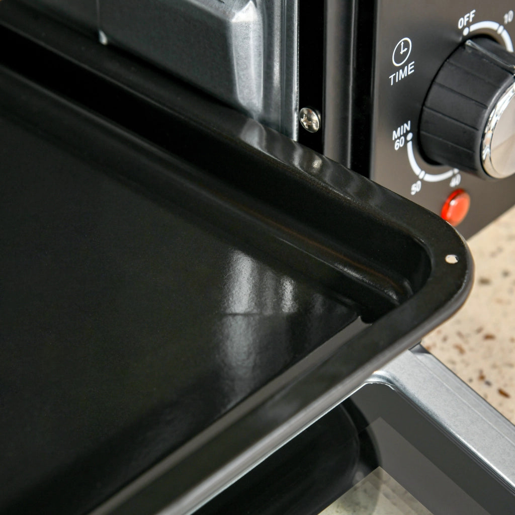 Mini Forno Elettrico 21 L 1400 W con 3 Modalità; Temperatura 100-230°C e Timer 60 Min