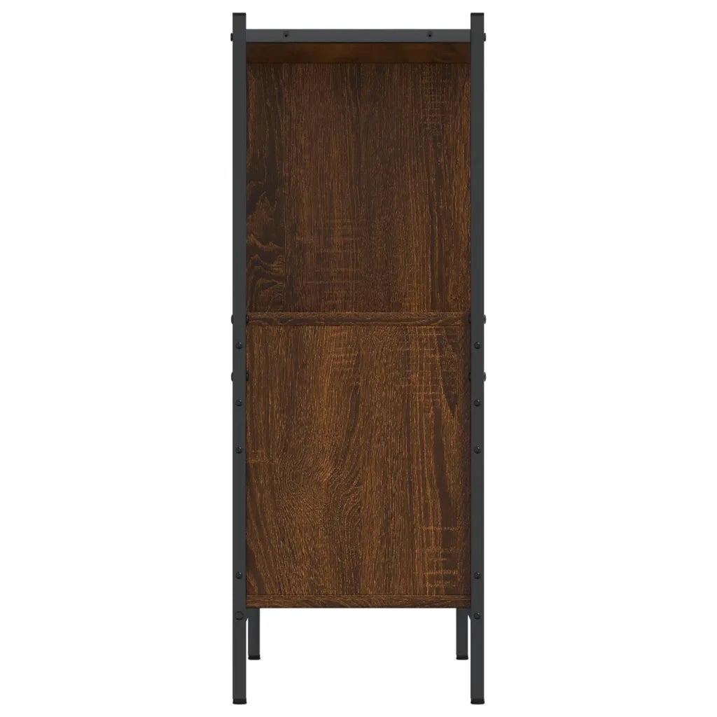 Libreria Rovere Marrone 72x28x77,5 cm in Legno Multistrato 838882