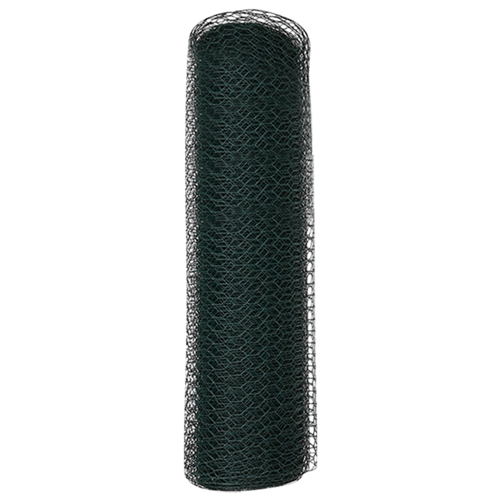 Recinzione Esagonale Verde 0.6x25 m Acciaio