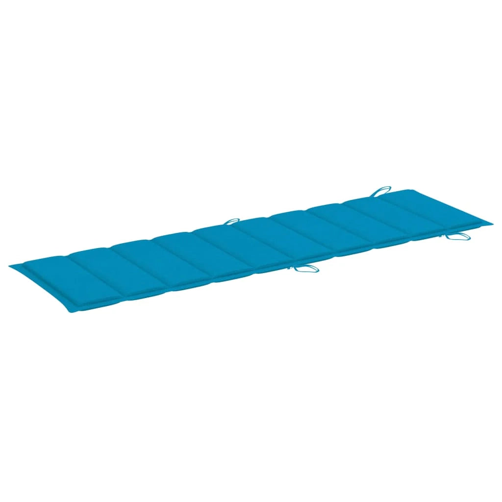 Set di 2 sdraio sedia a sdraio prendisole lettino da giardino terrazza arredamento da esterno con tavolo e cuscini in massello di acacia 02_0012095