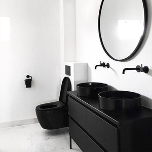 Vaso Wc Sospeso Calani Loyd Slim Black