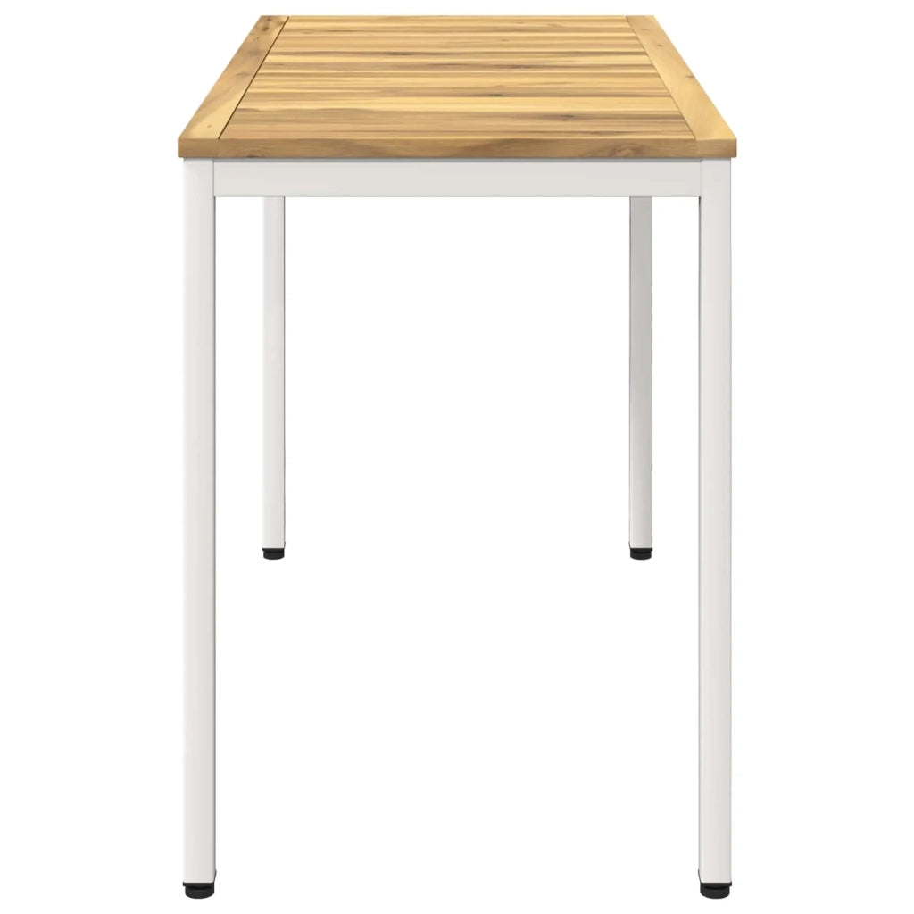 Tavolo da cena da giardino Bianco 108,5 x 55 x 75 cm 901761