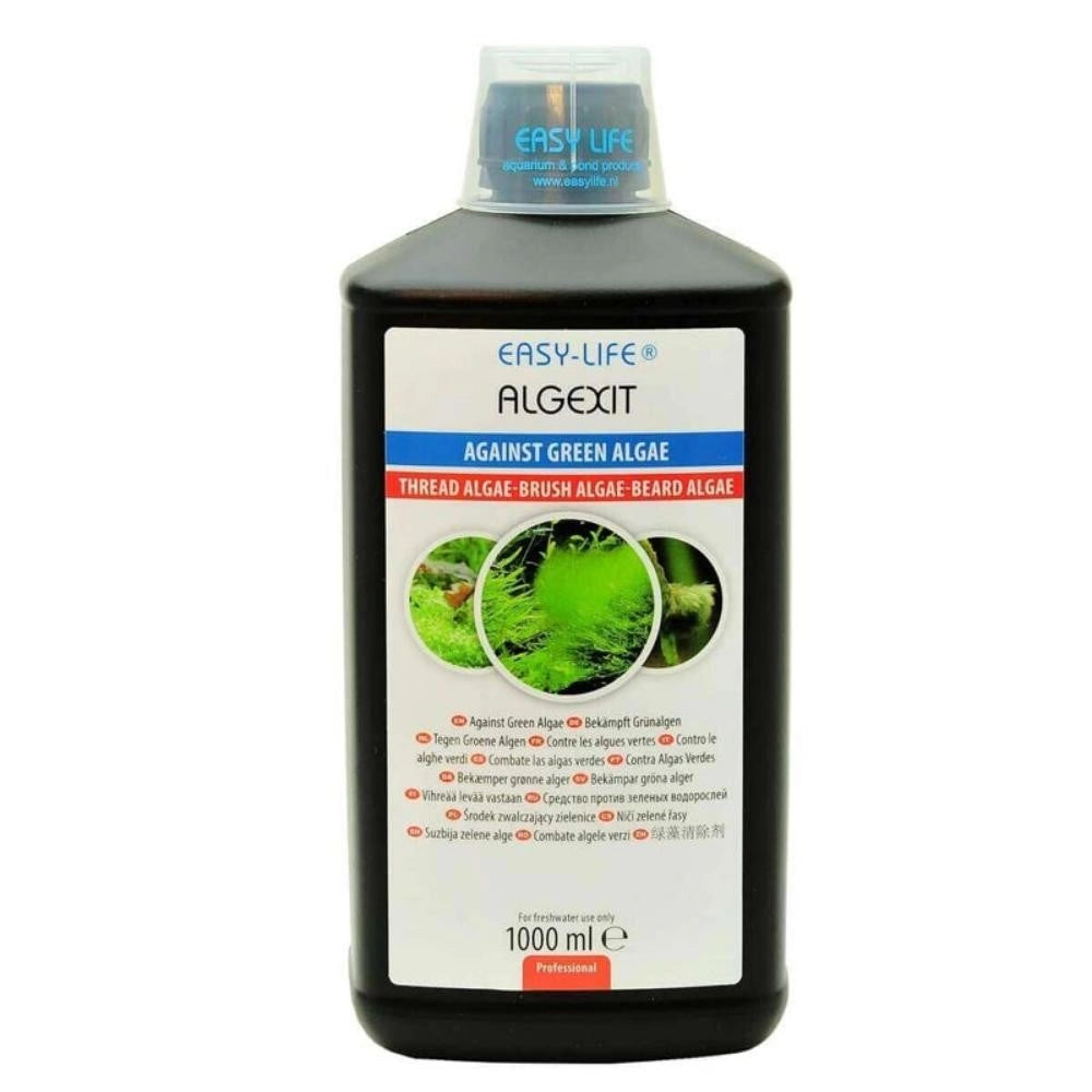 Easy-Life AlgExit - combatte efficacemente le alghe verdi negli acquari d'acqua dolce Formato: 1000 ml