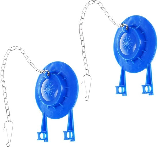 Set di due chiavi per il water, sostituzione chiave per il water, 5,1 cm, chiave per il water a basso consumo, chiave per il water robusta, facile da installare