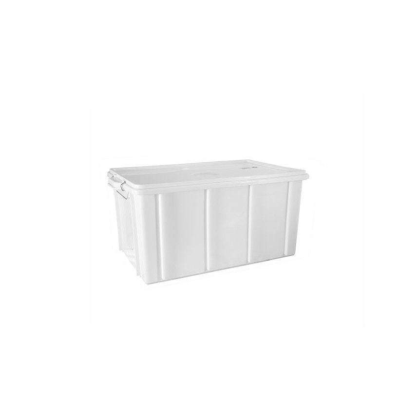 Cassetta box con coperchio 55x40x29 Bianco