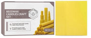 Pannelli di cera d'api 10 pezzi - Velluti di cera d'api - Adatti per candele - Fai da te - Artigianato - 13,2 x 9 cm - Velluti di cera d'api