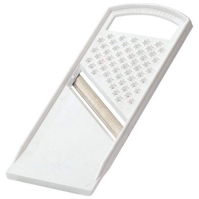 Westmark Küchenmaid affettatrice Manuale Bianco Plastica, Acciaio inox