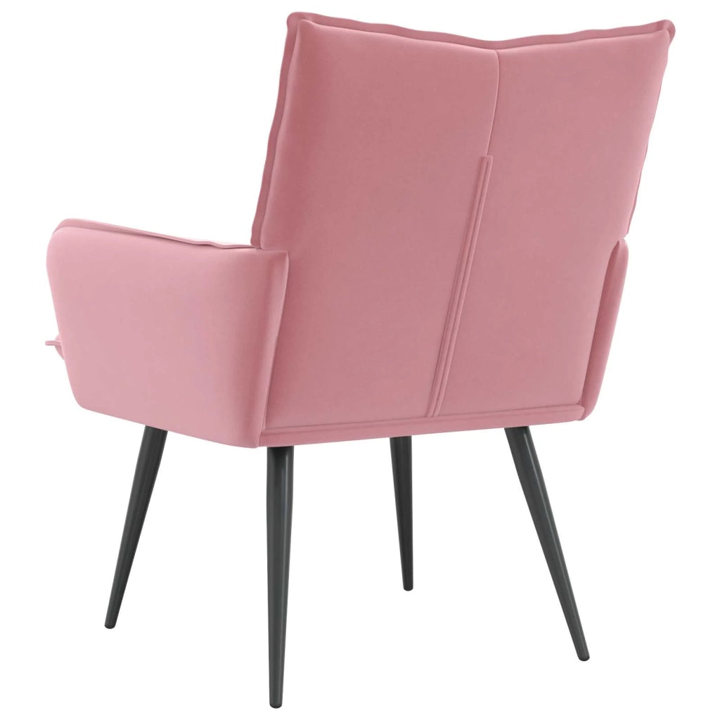 Poltrona Rosa Velluto 42047727