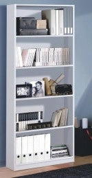 KIT LIBRERIA STYLUS 80X28XH201 CM BIANCO