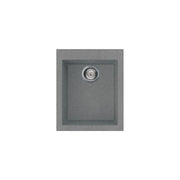 Lavello incasso monovasca 41x50 Smeg VZ40TT fragranite titanio