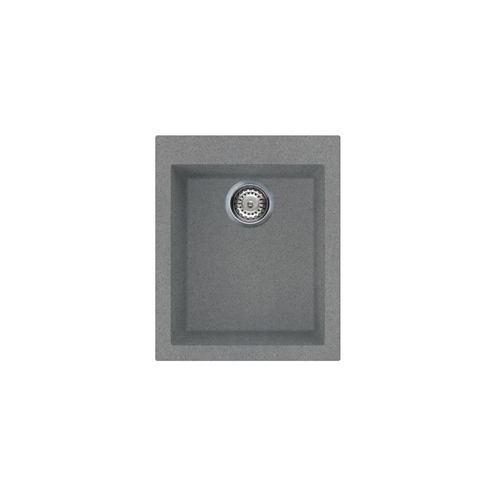 Lavello incasso monovasca 41x50 Smeg VZ40TT fragranite titanio