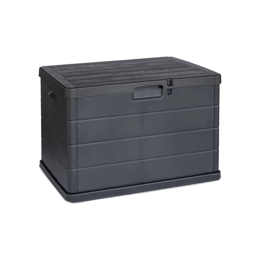 Cislago, Baule Chiusura Anta a Ribalta Made in Italy, 55x76x52h cm Grigio Antracite