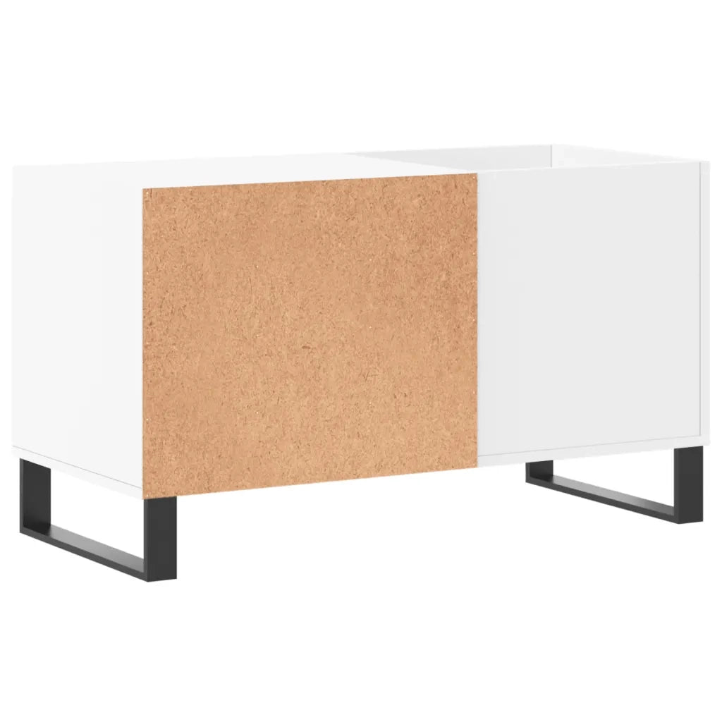 Mobile Porta Dischi Bianco 85x38x48 cm in Legno Multistrato CFW1930510