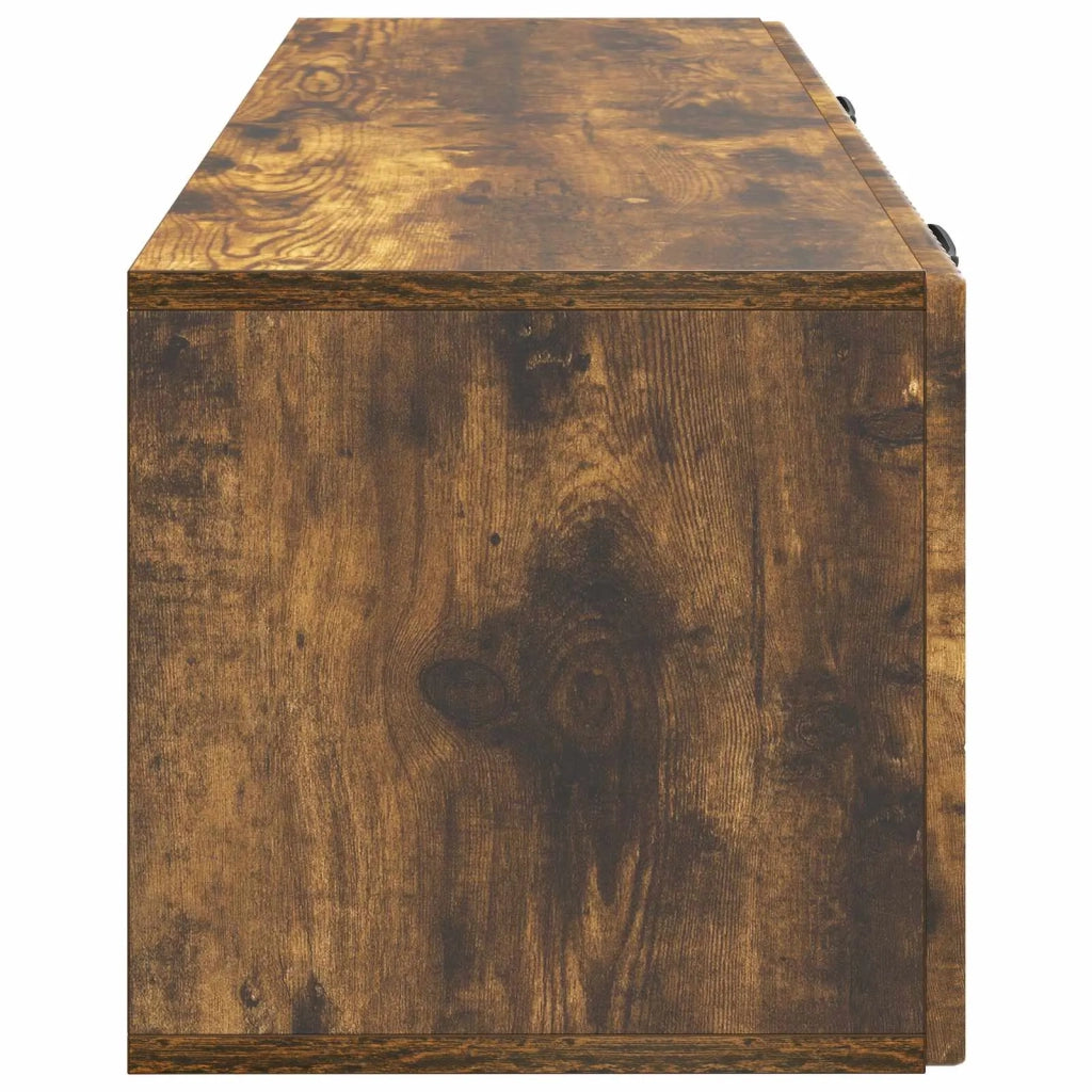 Mobile Porta TV da Muro Rovere Fumo 98 x 31 x 30 cm 899070