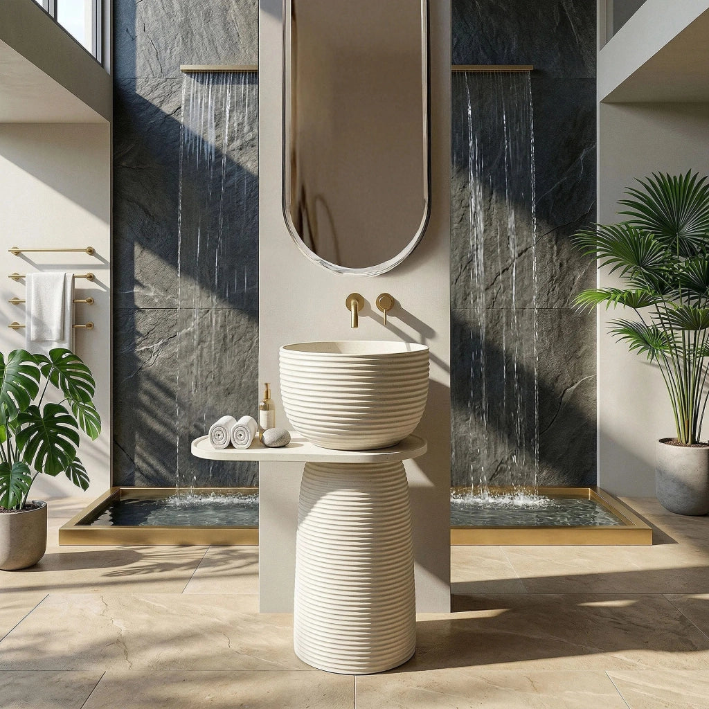 Lavabo Monolitico Rea Azalia