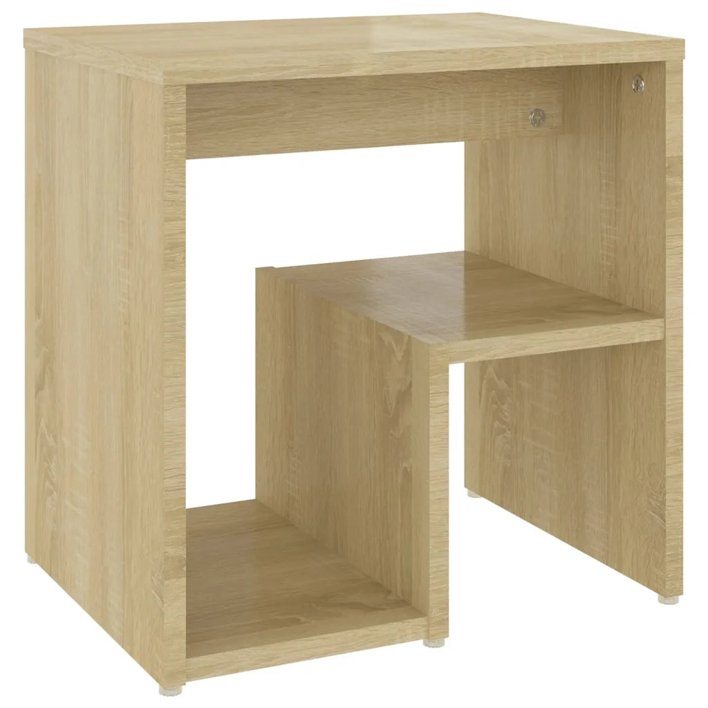 Comodino Rovere Sonoma 40x30x40 cm in Legno Multistrato 806334