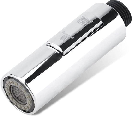 Spregeggiatore estensibile per cucina - 360 gradi rotativo - rubinetto per cucina G1/2 - testa doccia sfera con molla.