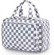 Organizzatore per bagno per donne Toletta appeso per donne Organizzatore cosmetico Grande Toletta Organizzatore cosmetico per donne e ragazze (Gris-Azzurro Dibattimento (Grande))