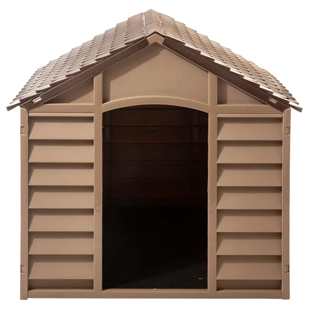 Casetta per Cani Marrone 86x84x82 cm in Polipropilene CFW6482161