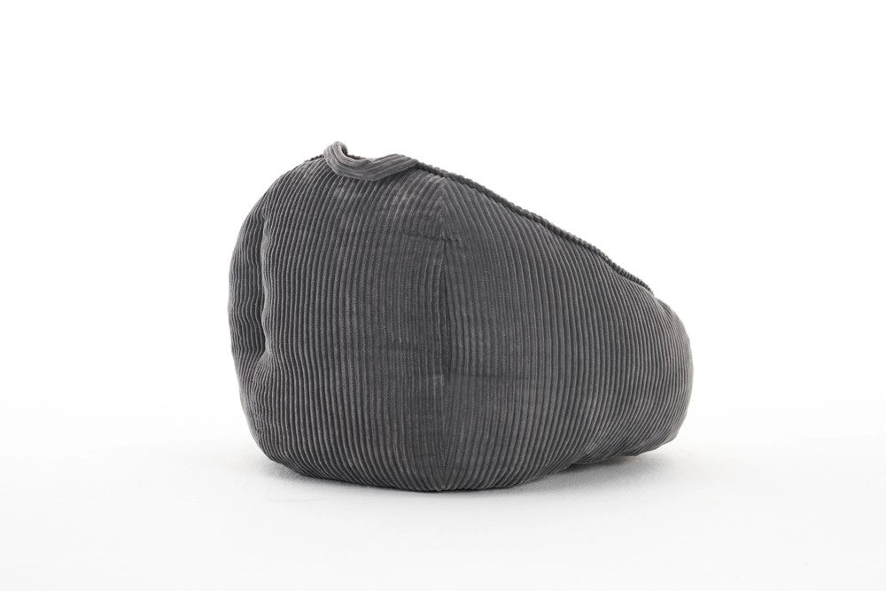 Sacco da seduta ¨C Minimal ¨C grigio chiaro velluto imbottito