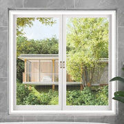 Reticolo per finestre - 120*160cm - Finestra antizanzare - Cornice rimovibile - Nessuna perforazione necessaria - Installazione con adesivo - Adatto per finestre da soffitto e camere da letto - Vetro nano - Schermo libero da formaldeide