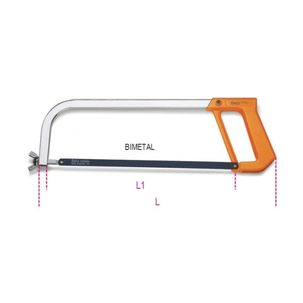 SEGHETTO PER METALLO ART. 1725 BETA 420 mm - BETA