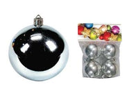 SFERE LISCE COLORE ARGENTO  mm.55 in confezione da 4 pezzi