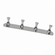 Trade Shop - Appendiabiti Con 4 Ganci Per Accappatoio Bagno Casa A Parete Contemporaneo 59748 -