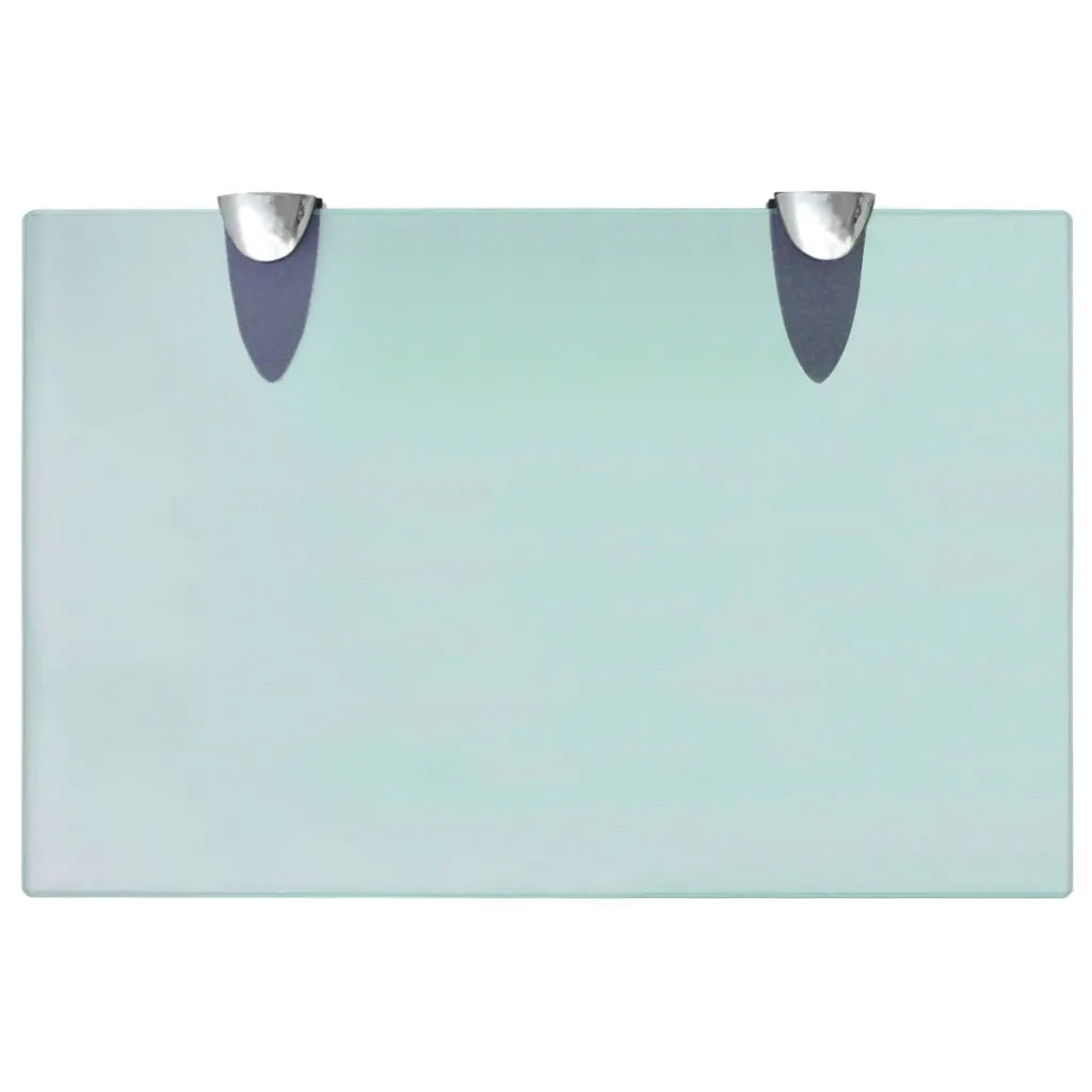 Mensole Galleggianti 2 pz in Vetro 30x20 cm 8 mm cod mxl 33511