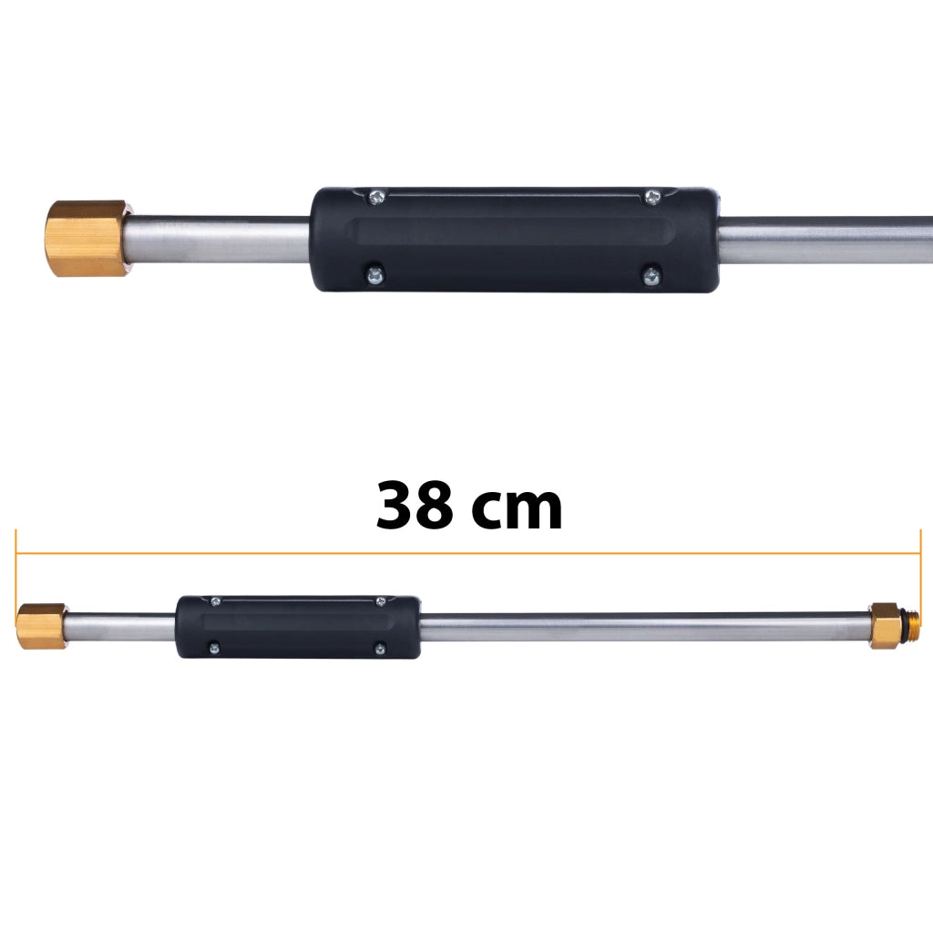 Set di Lance e Ugelli per Idropulitrice – 7 Lance (6 Dritte + 1 a 90°) + 6 Ugelli, Pressione Max 250 Bar