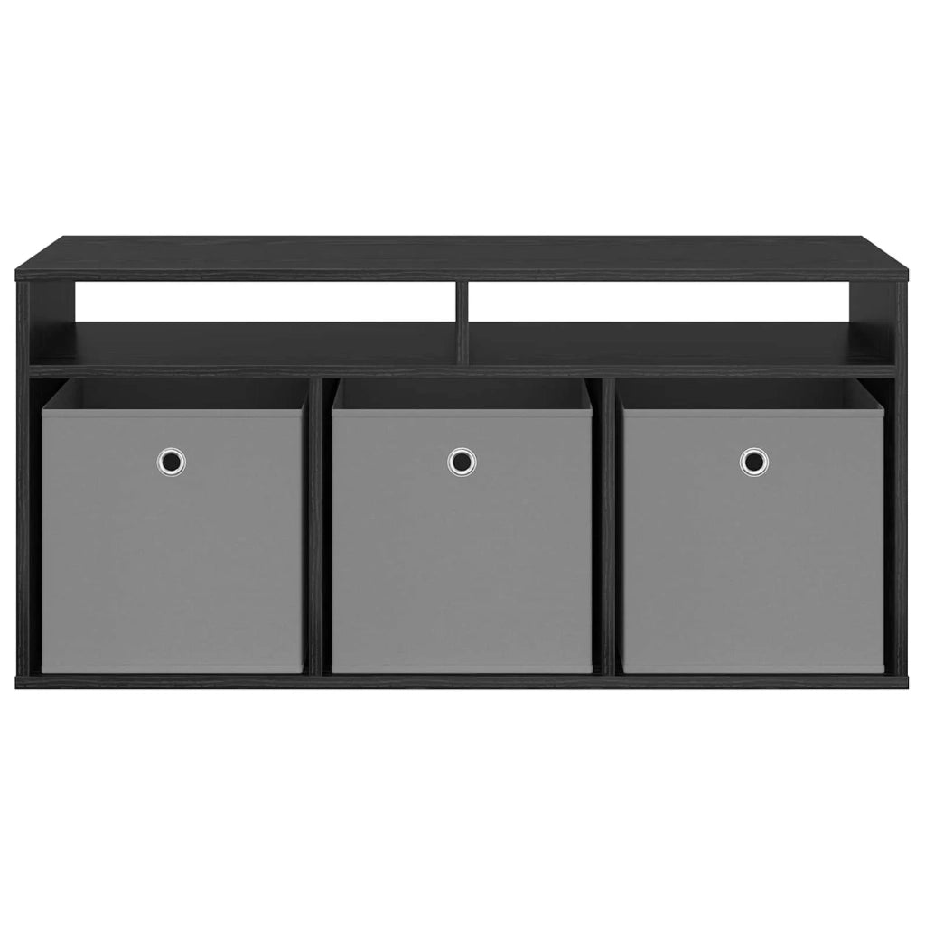 Lowboard con cassetto Rovere Nero 102 x 32 x 48,5 cm CFW1420374