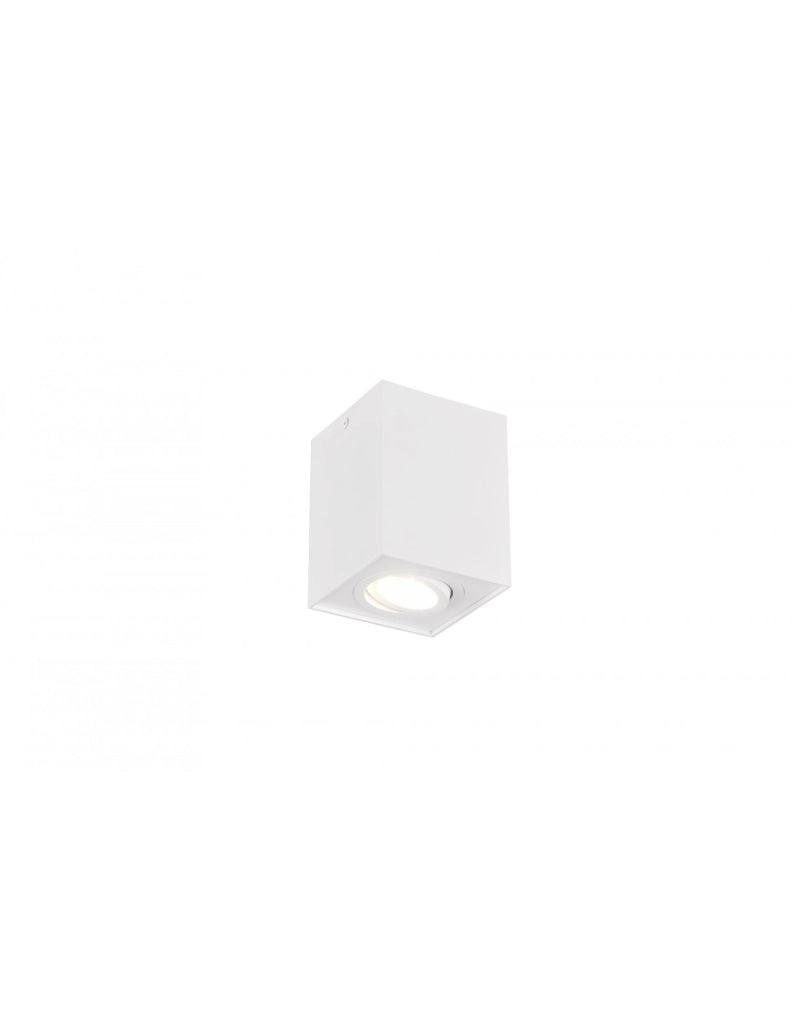 Faretto da Soffitto Spot GU10 Orientabile Biscuit Bianco Trio Lighting