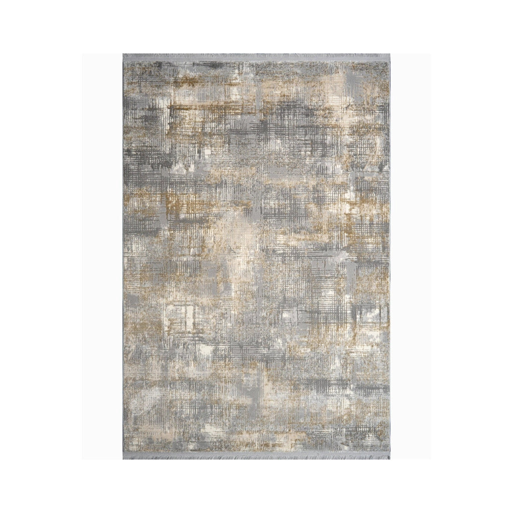 Bellefontaine, Tappeto Materiale Struttura in Plastica, 290x200 cm Grigio