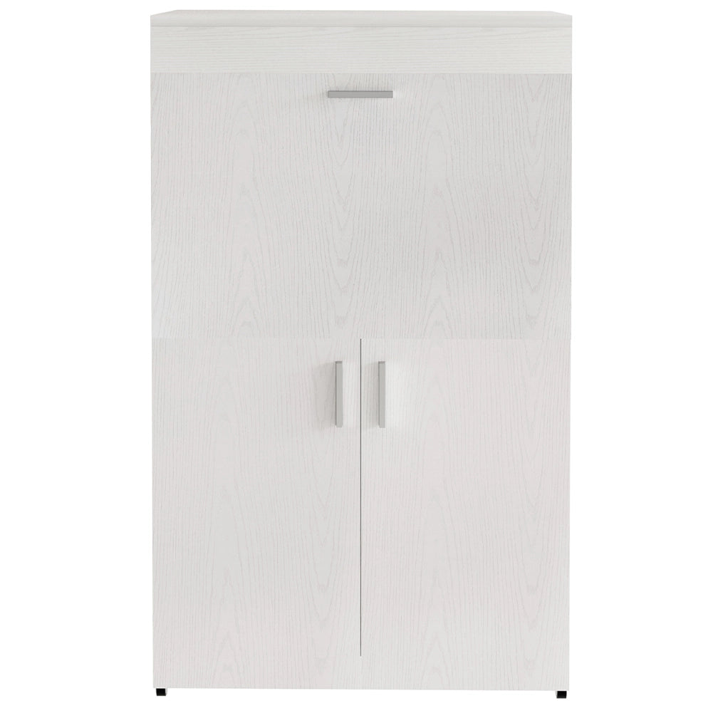 Mobile Asse da Stiro a Scomparsa Salvaspazio Bianco Frassinato 55x38x90.5 cm