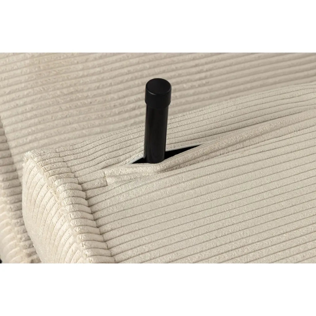 Divano trasformabile retto PRESTO bianco beige – Divano letto 2 posti