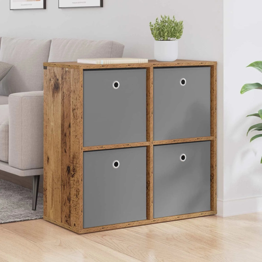 Credenza con cassetto Legno vecchio 68,5 x 32 x 67 cm