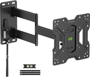 Sostegno per TV per Caravan con chiusura, Sostegno per TV girevole e inclinabile per schermi da 17 a 43 pollici, Massima VESA 200x200mm fino a 20 kg, Sostegno per TV con chiusura per Camper/RV/Campervan, XMS018