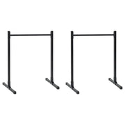 Stazione per dips 2 pcs Nero 55 x 90 x 104.5 cm 42002571
