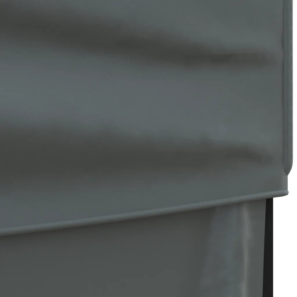 Tenda per Feste Pieghevole con Pareti Laterali-Tenda Gazebo Antracite 2x2 m 407612